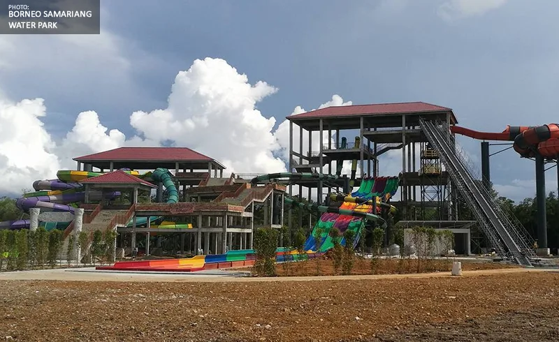 Borneo Samariang Water Park Santubong Tower